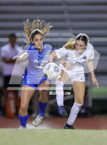 Thumbnail 2 in Cypress Bay vs Boca Raton (FHSAA 7A Regional Quarterfinal) photogallery.