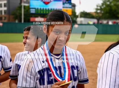 Thumbnail 2 in Weslaco vs. Midway (UIL 6A Softball Final) photogallery.