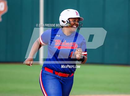 Thumbnail 3 in Weslaco vs. Midway (UIL 6A Softball Final) photogallery.
