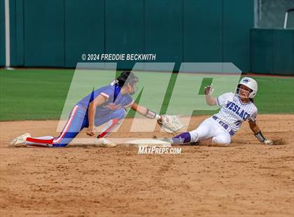 Thumbnail 2 in Weslaco vs. Midway (UIL 6A Softball Final) photogallery.
