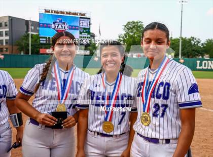 Thumbnail 3 in Weslaco vs. Midway (UIL 6A Softball Final) photogallery.