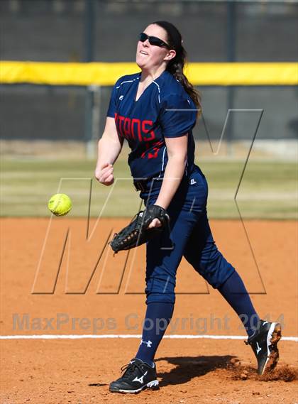 Thumbnail 1 in Centennial vs S & S Consolidated (LCS/Argyle Softball Tournament) photogallery.