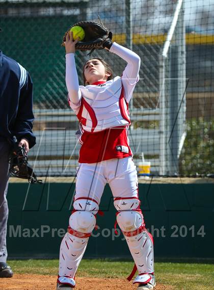 Thumbnail 3 in Centennial vs S & S Consolidated (LCS/Argyle Softball Tournament) photogallery.