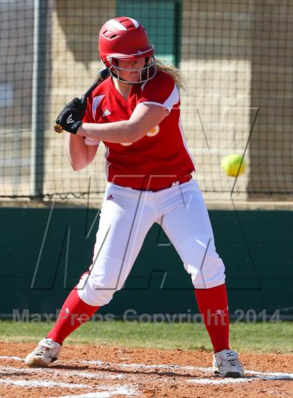 Thumbnail 2 in Centennial vs S & S Consolidated (LCS/Argyle Softball Tournament) photogallery.