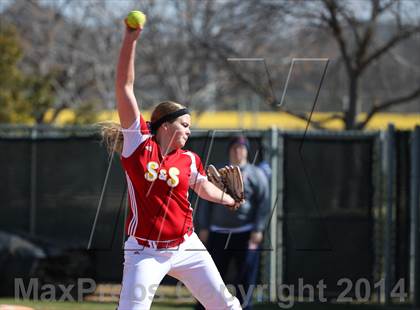 Thumbnail 1 in Centennial vs S & S Consolidated (LCS/Argyle Softball Tournament) photogallery.