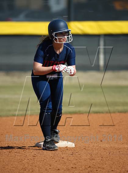 Thumbnail 2 in Centennial vs S & S Consolidated (LCS/Argyle Softball Tournament) photogallery.