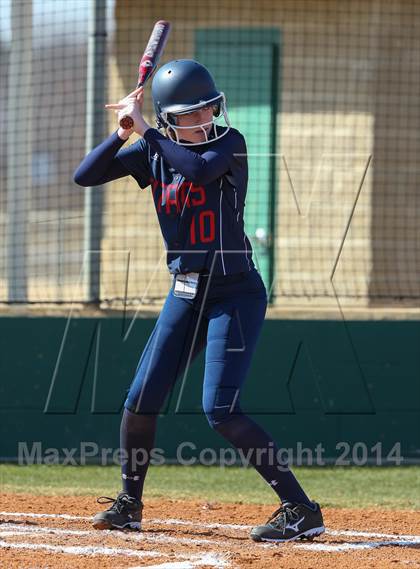 Thumbnail 2 in Centennial vs S & S Consolidated (LCS/Argyle Softball Tournament) photogallery.
