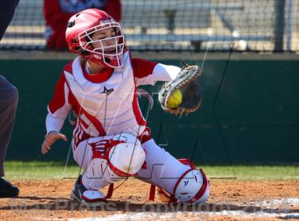 Thumbnail 3 in Centennial vs S & S Consolidated (LCS/Argyle Softball Tournament) photogallery.