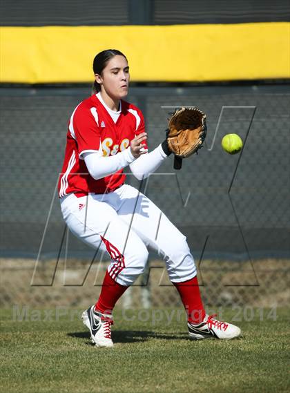 Thumbnail 2 in Centennial vs S & S Consolidated (LCS/Argyle Softball Tournament) photogallery.