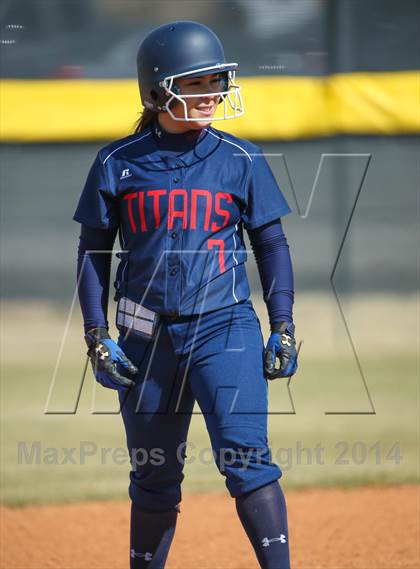 Thumbnail 2 in Centennial vs S & S Consolidated (LCS/Argyle Softball Tournament) photogallery.