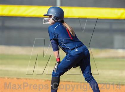 Thumbnail 3 in Centennial vs S & S Consolidated (LCS/Argyle Softball Tournament) photogallery.