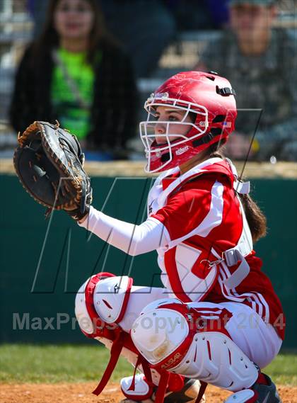 Thumbnail 1 in Centennial vs S & S Consolidated (LCS/Argyle Softball Tournament) photogallery.