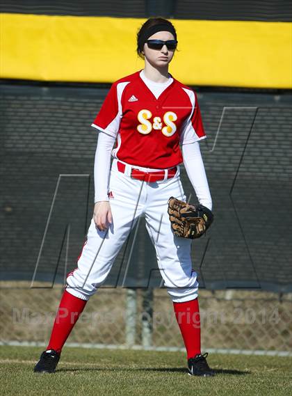 Thumbnail 1 in Centennial vs S & S Consolidated (LCS/Argyle Softball Tournament) photogallery.