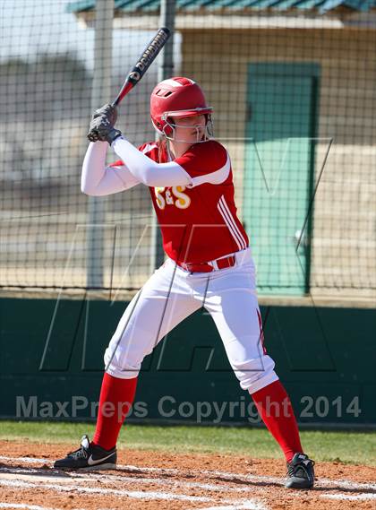 Thumbnail 1 in Centennial vs S & S Consolidated (LCS/Argyle Softball Tournament) photogallery.