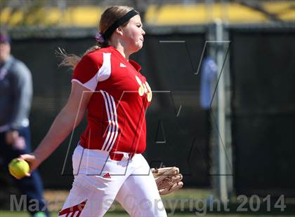 Thumbnail 3 in Centennial vs S & S Consolidated (LCS/Argyle Softball Tournament) photogallery.