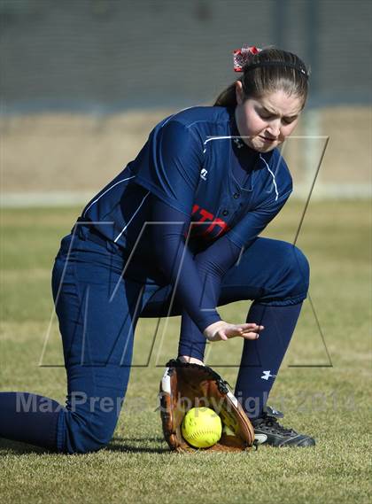 Thumbnail 1 in Centennial vs S & S Consolidated (LCS/Argyle Softball Tournament) photogallery.