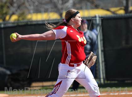 Thumbnail 2 in Centennial vs S & S Consolidated (LCS/Argyle Softball Tournament) photogallery.