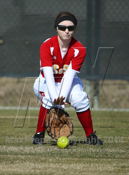 Thumbnail 1 in Centennial vs S & S Consolidated (LCS/Argyle Softball Tournament) photogallery.