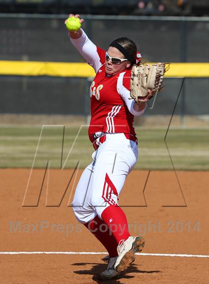 Thumbnail 1 in Centennial vs S & S Consolidated (LCS/Argyle Softball Tournament) photogallery.