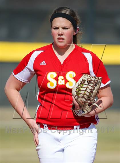 Thumbnail 1 in Centennial vs S & S Consolidated (LCS/Argyle Softball Tournament) photogallery.