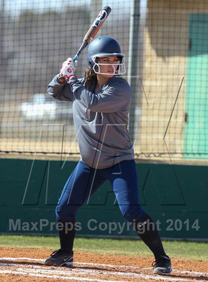 Thumbnail 3 in Centennial vs S & S Consolidated (LCS/Argyle Softball Tournament) photogallery.