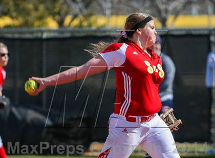 Thumbnail 1 in Centennial vs S & S Consolidated (LCS/Argyle Softball Tournament) photogallery.