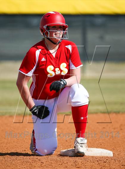 Thumbnail 1 in Centennial vs S & S Consolidated (LCS/Argyle Softball Tournament) photogallery.
