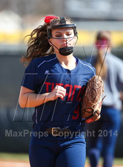 Thumbnail 3 in Centennial vs S & S Consolidated (LCS/Argyle Softball Tournament) photogallery.