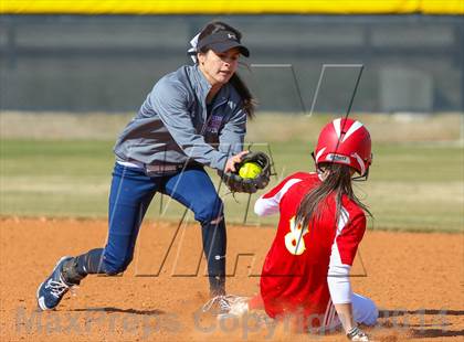 Thumbnail 2 in Centennial vs S & S Consolidated (LCS/Argyle Softball Tournament) photogallery.