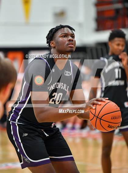 Thumbnail 3 in Rabun Gap-Nacoochee vs. Winston-Salem Christian (Kevin Brown Memorial Tournament of Champions) photogallery.