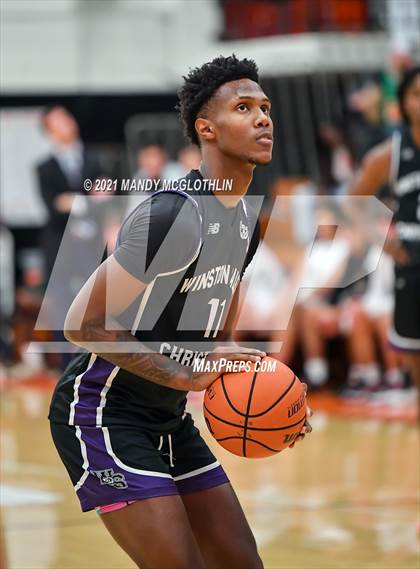 Thumbnail 2 in Rabun Gap-Nacoochee vs. Winston-Salem Christian (Kevin Brown Memorial Tournament of Champions) photogallery.
