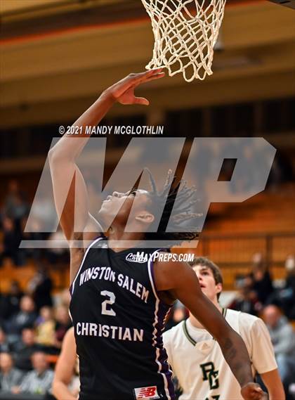 Thumbnail 2 in Rabun Gap-Nacoochee vs. Winston-Salem Christian (Kevin Brown Memorial Tournament of Champions) photogallery.