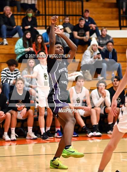 Thumbnail 1 in Rabun Gap-Nacoochee vs. Winston-Salem Christian (Kevin Brown Memorial Tournament of Champions) photogallery.