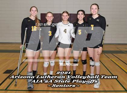 Thumbnail 2 in Arizona Lutheran Academy vs. Sedona Red Rock (AIA 2A Round 1 Playoff) photogallery.