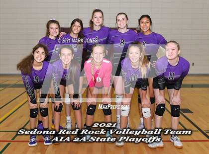 Thumbnail 1 in Arizona Lutheran Academy vs. Sedona Red Rock (AIA 2A Round 1 Playoff) photogallery.