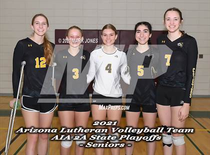 Thumbnail 3 in Arizona Lutheran Academy vs. Sedona Red Rock (AIA 2A Round 1 Playoff) photogallery.