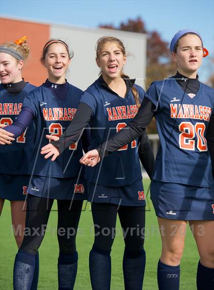 Thumbnail 2 in Manhasset vs Garden City (Section 8 Class B Final) photogallery.