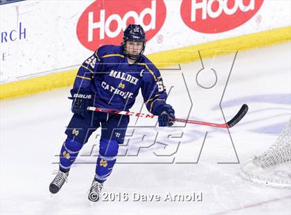 Thumbnail 3 in Malden Catholic vs Pope Francis (MIAA Division 1A Semifinal) photogallery.
