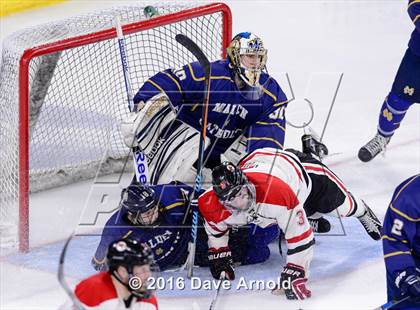 Thumbnail 3 in Malden Catholic vs Pope Francis (MIAA Division 1A Semifinal) photogallery.
