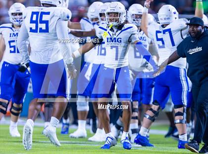 Thumbnail 1 in IMG Academy vs Central (MaxPreps Game of the Week) photogallery.