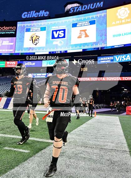 Thumbnail 3 in Amesbury vs Uxbridge (MIAA D7 Final) photogallery.