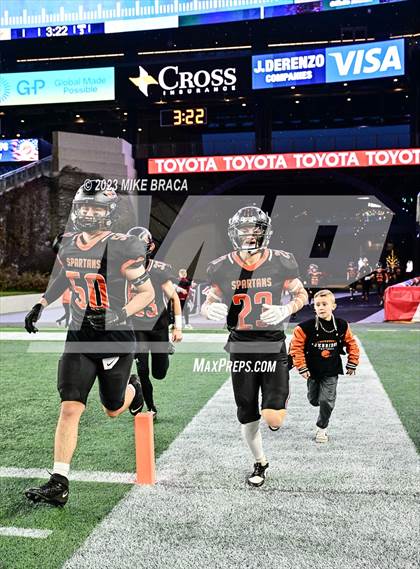 Thumbnail 1 in Amesbury vs Uxbridge (MIAA D7 Final) photogallery.
