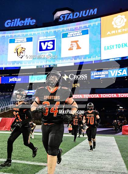 Thumbnail 2 in Amesbury vs Uxbridge (MIAA D7 Final) photogallery.