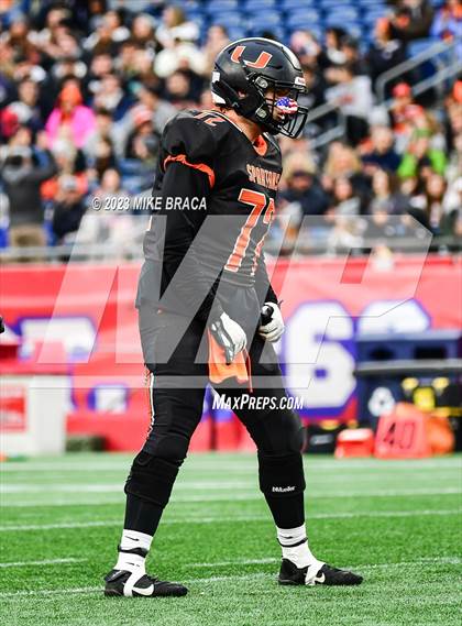 Thumbnail 2 in Amesbury vs Uxbridge (MIAA D7 Final) photogallery.