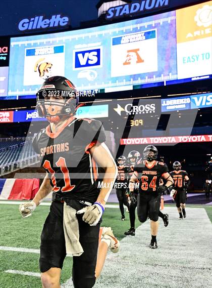 Thumbnail 1 in Amesbury vs Uxbridge (MIAA D7 Final) photogallery.
