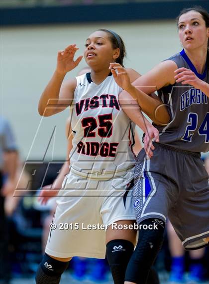 Thumbnail 2 in Vista Ridge vs. Georgetown (5A Regional Final) photogallery.
