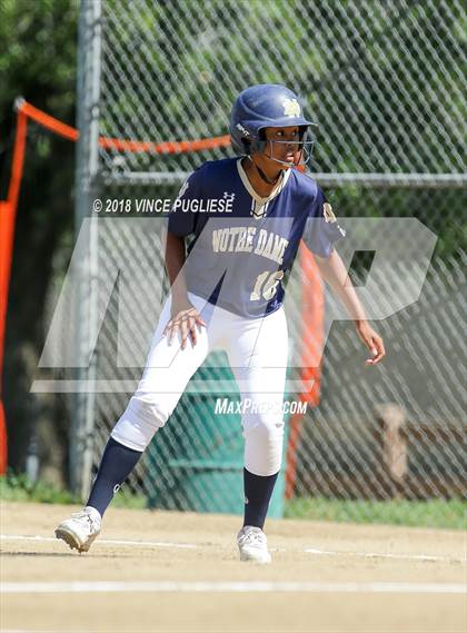 Thumbnail 2 in Pacifica @ Notre Dame (SO) (CIF SS Wild Card) photogallery.