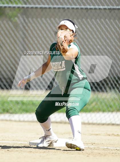 Thumbnail 3 in Pacifica @ Notre Dame (SO) (CIF SS Wild Card) photogallery.