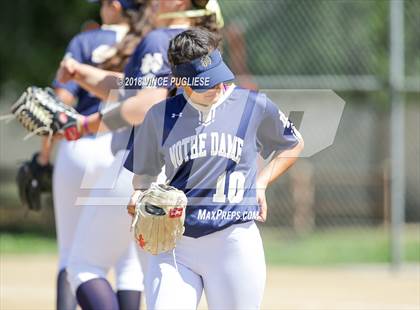 Thumbnail 2 in Pacifica @ Notre Dame (SO) (CIF SS Wild Card) photogallery.