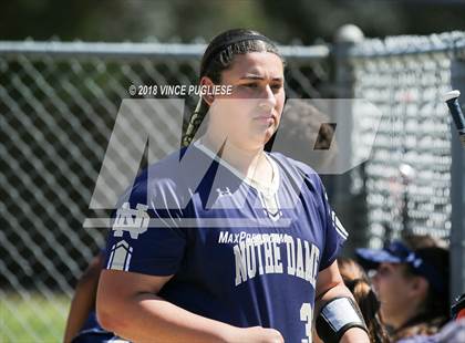 Thumbnail 1 in Pacifica @ Notre Dame (SO) (CIF SS Wild Card) photogallery.